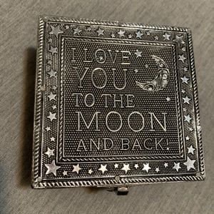 Handcrafted Jewelry Box - Love you to the moon and back